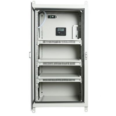 Weatherproof Telecom Enclosure with DC48V LED Lamp, 2 Shelves, and 19 Internal Space for Outdoor Telecom Equipment